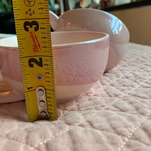 DAVIDsTEA - TOMI Pink matte and glossy Ceramic Coffee Teacup 2x Set - Picture 15 of 16